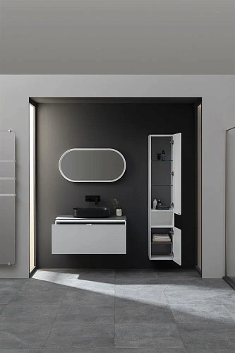 Тумба под раковину Allen Brau Infinity 1.21004.WM 100 white matt Тумба под раковину Allen Brau Infinity 1.21004.WM 100 white matt