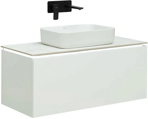 Тумба под раковину Allen Brau Infinity 1.21004.WM 100 white matt Тумба под раковину Allen Brau Infinity 1.21004.WM 100 white matt