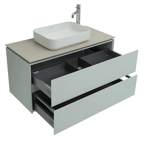 Тумба под раковину Allen Brau Infinity 100 1.21003.PWM белый матовый Тумба под раковину Allen Brau Infinity 100 1.21003.PWM белый матовый