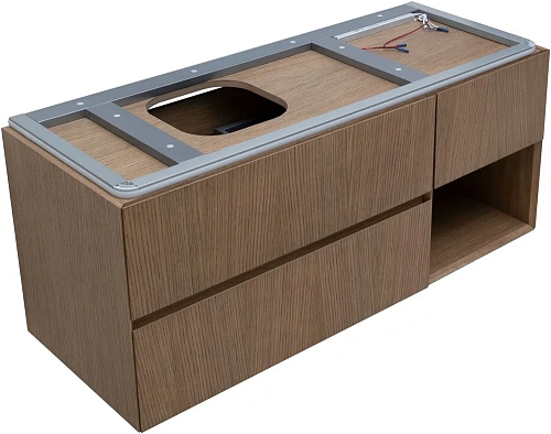 Тумба под раковину Allen Brau Infinity 120 1.21005.NO L дуб Тумба под раковину Allen Brau Infinity 120 1.21005.NO L дуб