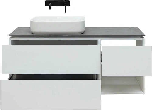 Тумба под раковину Allen Brau Infinity 120 1.21005.WM L белый матовый Тумба под раковину Allen Brau Infinity 120 1.21005.WM L белый матовый