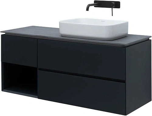 Тумба под раковину Allen Brau Infinity 120 1.21007.AM R антрацит матовый Тумба под раковину Allen Brau Infinity 120 1.21007.AM R антрацит матовый