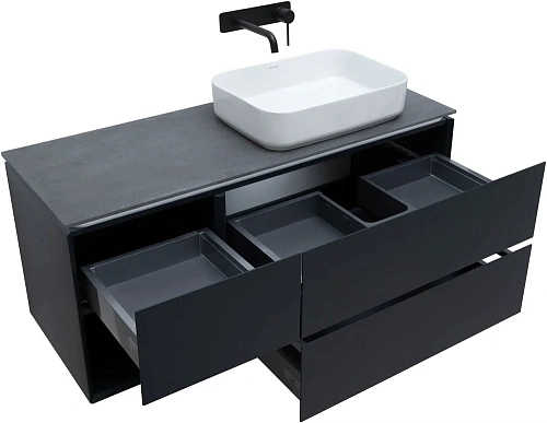 Тумба под раковину Allen Brau Infinity 120 1.21007.AM R антрацит матовый Тумба под раковину Allen Brau Infinity 120 1.21007.AM R антрацит матовый