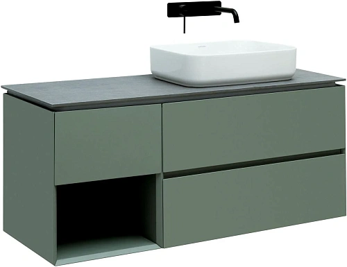 Тумба под раковину Allen Brau Infinity 120 1.21007.CGM R олива матовый Тумба под раковину Allen Brau Infinity 120 1.21007.CGM R олива матовый