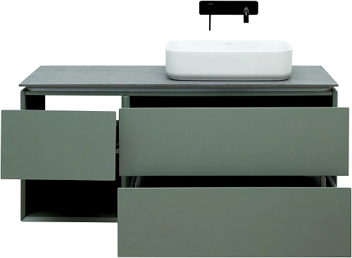 Тумба под раковину Allen Brau Infinity 120 1.21007.CGM R олива матовый Тумба под раковину Allen Brau Infinity 120 1.21007.CGM R олива матовый