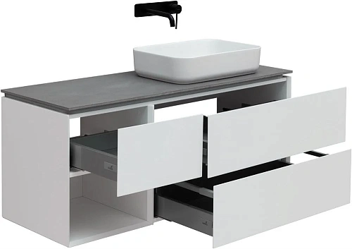 Тумба под раковину Allen Brau Infinity 120 1.21007.WM R белый матовый Тумба под раковину Allen Brau Infinity 120 1.21007.WM R белый матовый