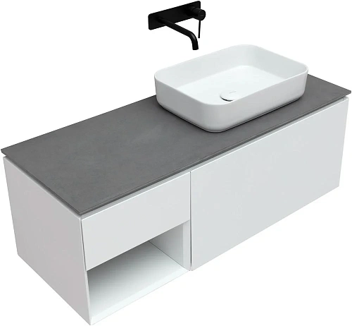 Тумба под раковину Allen Brau Infinity 120 1.21008.WM R белый матовый Тумба под раковину Allen Brau Infinity 120 1.21008.WM R белый матовый