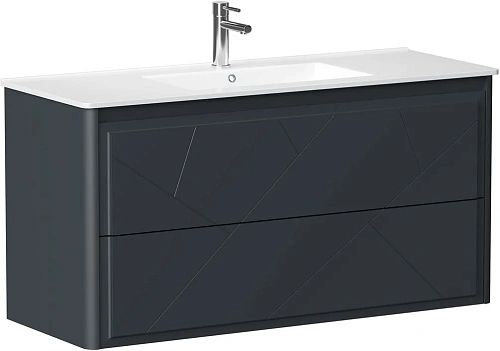 Тумба под раковину Allen Brau Paris 120 1.360003.AM антрацит матовый Тумба под раковину Allen Brau Paris 120 1.360003.AM антрацит матовый