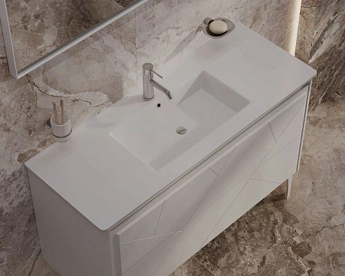 Тумба под раковину Allen Brau Paris 120 1.360003.PWM папирус матовый Тумба под раковину Allen Brau Paris 120 1.360003.PWM папирус матовый