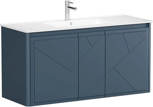 Тумба под раковину Allen Brau Paris 120 1.360004.BGM синий матовый Тумба под раковину Allen Brau Paris 120 1.360004.BGM синий матовый