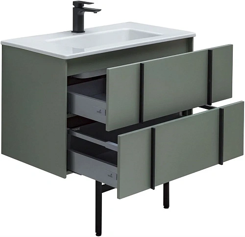 Тумба под раковину Allen Brau Reality 1.32005.CGM 80 cement grey matt Тумба под раковину Allen Brau Reality 1.32005.CGM 80 cement grey matt