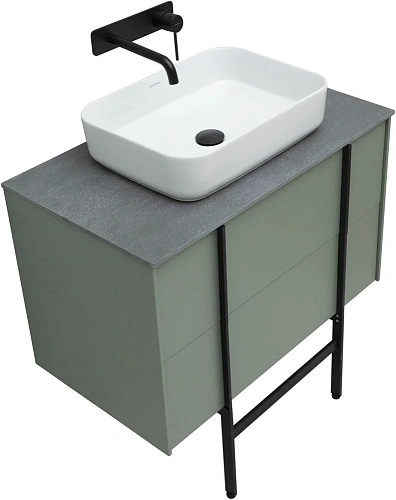 Тумба под раковину Allen Brau Reality 1.32005.CGM 80 cement grey matt Тумба под раковину Allen Brau Reality 1.32005.CGM 80 cement grey matt