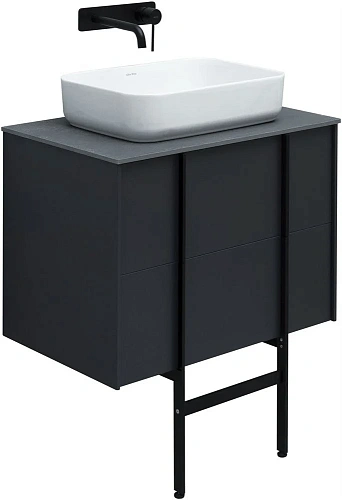 Тумба под раковину Allen Brau Reality 70 1.32004.AM антрацит матовый Тумба под раковину Allen Brau Reality 70 1.32004.AM антрацит матовый