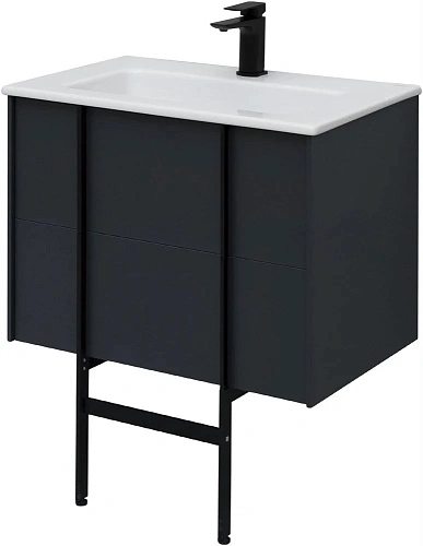 Тумба под раковину Allen Brau Reality 70 1.32004.AM антрацит матовый Тумба под раковину Allen Brau Reality 70 1.32004.AM антрацит матовый