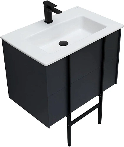 Тумба под раковину Allen Brau Reality 70 1.32004.AM антрацит матовый Тумба под раковину Allen Brau Reality 70 1.32004.AM антрацит матовый