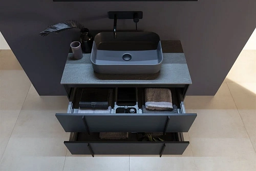 Тумба под раковину Allen Brau Reality 70 1.32004.AM антрацит матовый Тумба под раковину Allen Brau Reality 70 1.32004.AM антрацит матовый