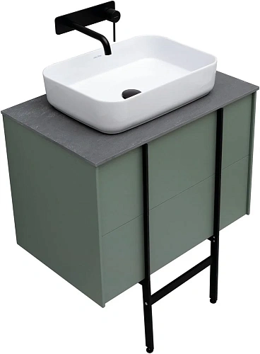 Тумба под раковину Allen Brau Reality 70 1.32004.CGM олива матовый Тумба под раковину Allen Brau Reality 70 1.32004.CGM олива матовый