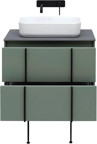 Тумба под раковину Allen Brau Reality 70 1.32004.CGM олива матовый Тумба под раковину Allen Brau Reality 70 1.32004.CGM олива матовый