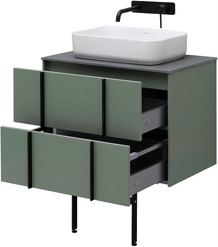 Тумба под раковину Allen Brau Reality 70 1.32004.CGM олива матовый Тумба под раковину Allen Brau Reality 70 1.32004.CGM олива матовый