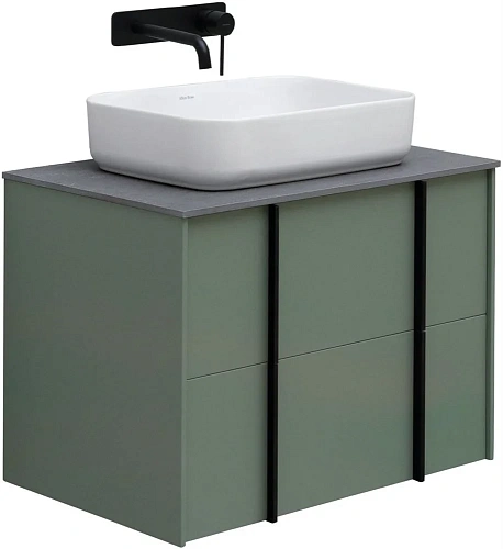 Тумба под раковину Allen Brau Reality 70 1.32004.CGM олива матовый Тумба под раковину Allen Brau Reality 70 1.32004.CGM олива матовый