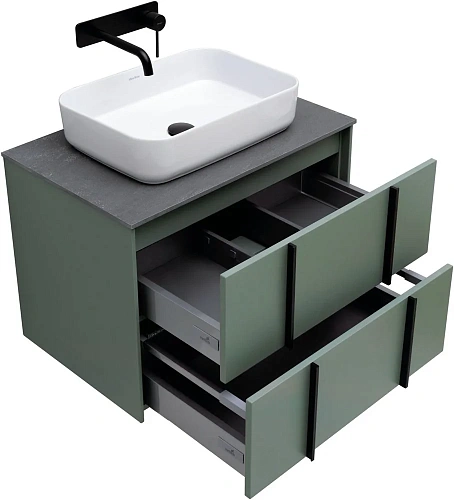 Тумба под раковину Allen Brau Reality 70 1.32004.CGM олива матовый Тумба под раковину Allen Brau Reality 70 1.32004.CGM олива матовый