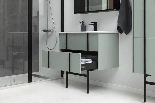 Тумба под раковину Allen Brau Reality 70 1.32004.CGM олива матовый Тумба под раковину Allen Brau Reality 70 1.32004.CGM олива матовый