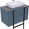 Тумба под раковину Allen Brau Reality 80 1.32005.BGM синий матовый Тумба под раковину Allen Brau Reality 80 1.32005.BGM синий матовый