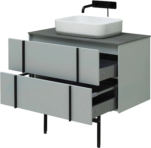 Тумба под раковину Allen Brau Reality 90 1.32006.PWM папирус матовый Тумба под раковину Allen Brau Reality 90 1.32006.PWM папирус матовый