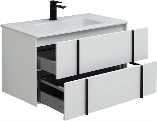 Тумба под раковину Allen Brau Reality 90 1.32006.WM белый матовый Тумба под раковину Allen Brau Reality 90 1.32006.WM белый матовый