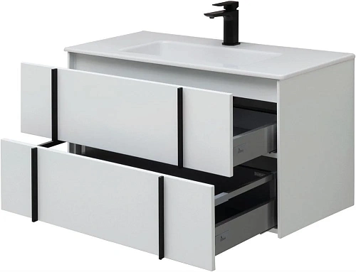 Тумба под раковину Allen Brau Reality 90 1.32006.WM белый матовый Тумба под раковину Allen Brau Reality 90 1.32006.WM белый матовый