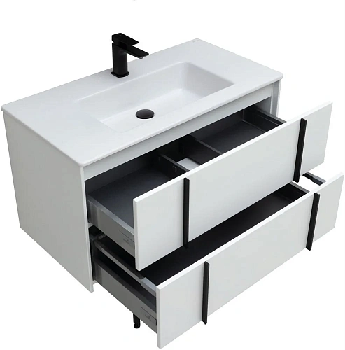 Тумба под раковину Allen Brau Reality 90 1.32006.WM белый матовый Тумба под раковину Allen Brau Reality 90 1.32006.WM белый матовый