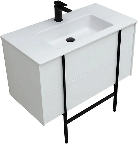 Тумба под раковину Allen Brau Reality 90 1.32006.WM белый матовый Тумба под раковину Allen Brau Reality 90 1.32006.WM белый матовый