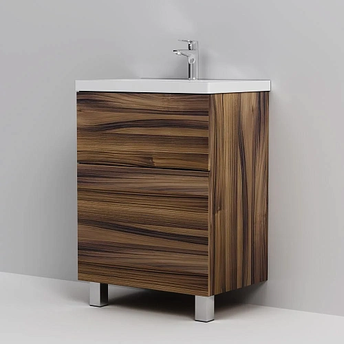 Тумба под раковину AM.PM Gem M90FSX0602HF напольная, 60 см, орех Тумба под раковину AM.PM Gem M90FSX0602HF напольная, 60 см, орех