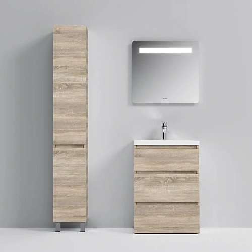 Тумба под раковину AM.PM Gem S M91FSX0602OF S, напольная, 60 см, светлый дуб Тумба под раковину AM.PM Gem S M91FSX0602OF S, напольная, 60 см, светлый дуб