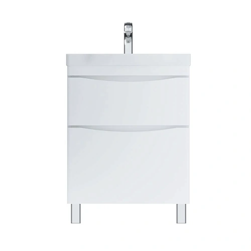 Тумба под раковину AM.PM Like M80FSX0652WG напольная, 65 см, белый Тумба под раковину AM.PM Like M80FSX0652WG напольная, 65 см, белый