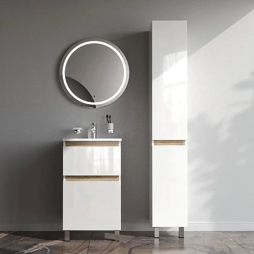 Тумба под раковину AM.PM X-Joy M85AFSX0502WG напольная, 50 см, белый Тумба под раковину AM.PM X-Joy M85AFSX0502WG напольная, 50 см, белый