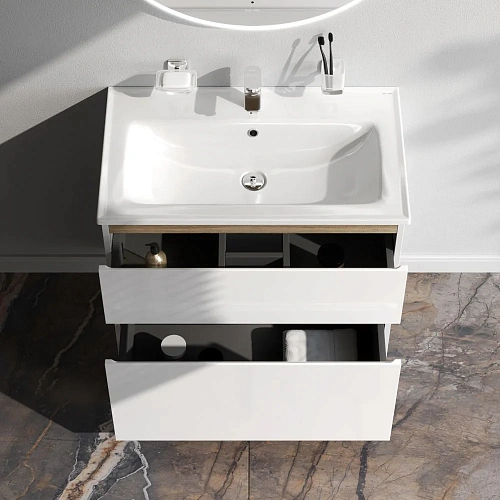 Тумба под раковину AM.PM X-Joy M85AFSX0802WG напольная, 80 см, белый Тумба под раковину AM.PM X-Joy M85AFSX0802WG напольная, 80 см, белый