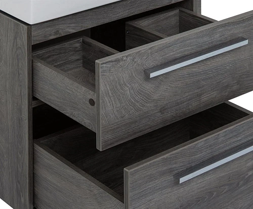 Тумба под раковину Aquanet Nova 60 дуб рошелье (2 ящика) 00242278 Тумба под раковину Aquanet Nova 60 дуб рошелье (2 ящика) 00242278