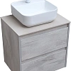 Тумба под раковину Aquanet Nova Lite 60 дуб белый (2 ящика) 00287874 Тумба под раковину Aquanet Nova Lite 60 дуб белый (2 ящика) 00287874