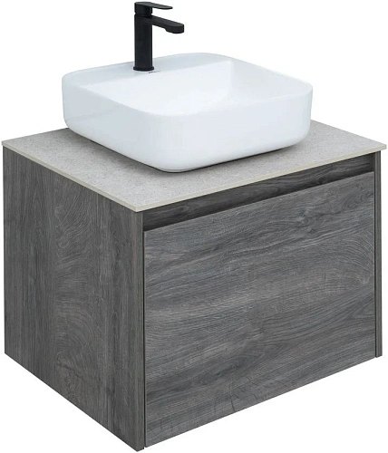 Тумба под раковину Aquanet Nova Lite 60 дуб рошелье (1 ящик) 00242570 Тумба под раковину Aquanet Nova Lite 60 дуб рошелье (1 ящик) 00242570