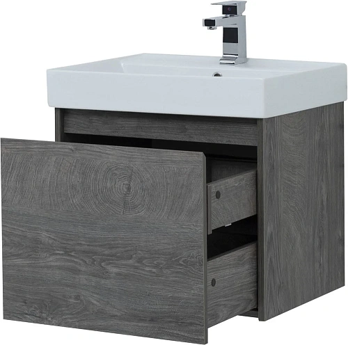 Тумба под раковину Aquanet Nova Lite 60 дуб рошелье (1 ящик) 00242570 Тумба под раковину Aquanet Nova Lite 60 дуб рошелье (1 ящик) 00242570