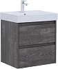 Тумба под раковину Aquanet Nova Lite 60 дуб серый (2 ящика) 00287889