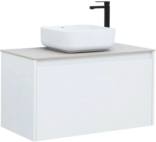 Тумба под раковину Aquanet Nova Lite 90 белый (1 ящик) 00242257 Тумба под раковину Aquanet Nova Lite 90 белый (1 ящик) 00242257