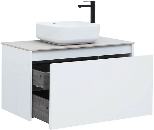 Тумба под раковину Aquanet Nova Lite 90 белый (1 ящик) 00242257 Тумба под раковину Aquanet Nova Lite 90 белый (1 ящик) 00242257