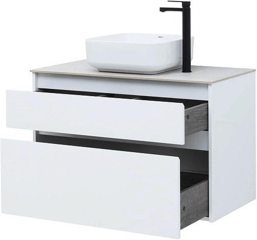 Тумба под раковину Aquanet Nova Lite 90 белый (2 ящика) 00242268 Тумба под раковину Aquanet Nova Lite 90 белый (2 ящика) 00242268