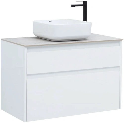 Тумба под раковину Aquanet Nova Lite 90 белый (2 ящика) 00242268 Тумба под раковину Aquanet Nova Lite 90 белый (2 ящика) 00242268