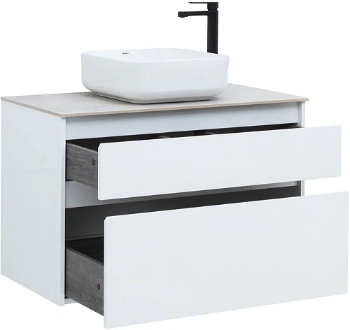 Тумба под раковину Aquanet Nova Lite 90 белый (2 ящика) 00242268 Тумба под раковину Aquanet Nova Lite 90 белый (2 ящика) 00242268