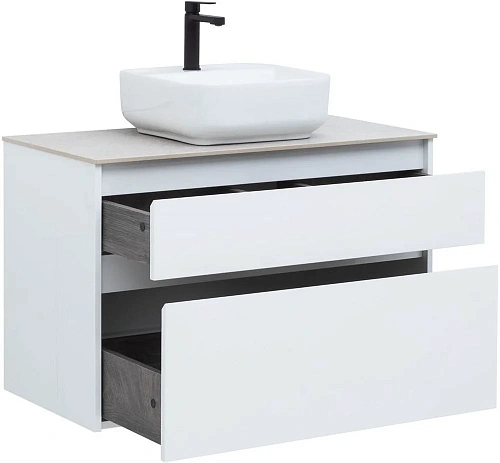 Тумба под раковину Aquanet Nova Lite 90 белый (2 ящика) 00242268 Тумба под раковину Aquanet Nova Lite 90 белый (2 ящика) 00242268