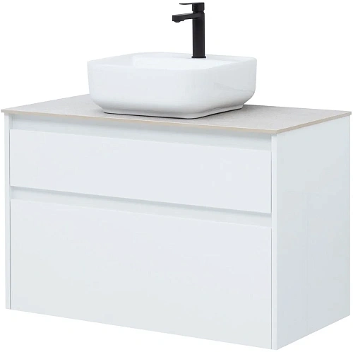 Тумба под раковину Aquanet Nova Lite 90 белый (2 ящика) 00242268 Тумба под раковину Aquanet Nova Lite 90 белый (2 ящика) 00242268