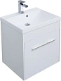 Тумба под раковину Aquanet Августа 58 белый (ручки хром) 00274017 Тумба под раковину Aquanet Августа 58 белый (ручки хром) 00274017